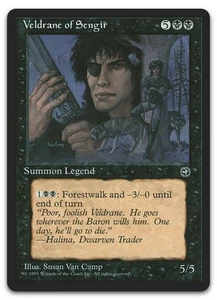 Veldrane of Sengir (LP) Homelands HML Magic MTG - Picture 1 of 2