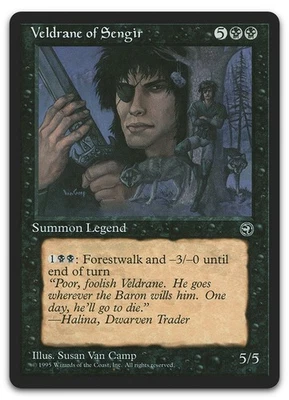 Veldrane of Sengir (LP) Homelands HML Magic MTG - Image 1 of 2