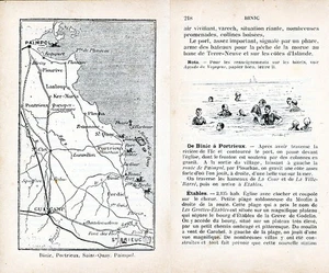22 Binic + St-Quay-Portrieux 1902 pt. carte orig. + guide (6 p.) Kermaria - Picture 1 of 2