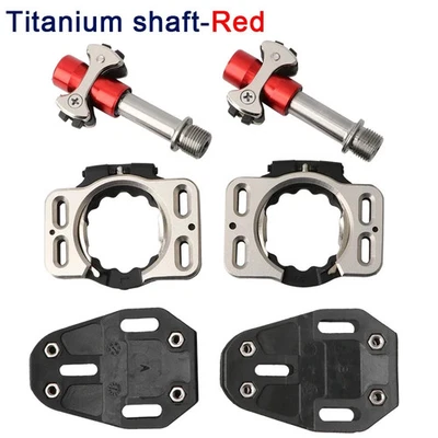Titanium Alloy Bike Pedal 3 Bearing Self-locking Pedal Speed Play Track Sprint - Image 1 of 4