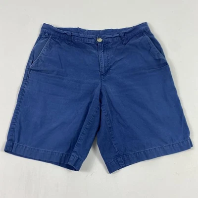 Pantalones Cortos Columbia PFG Para Hombres 32 Azul Rendimiento Pesca Chino Informal 10 Pulgadas Entrepierna Foto 1 de 4