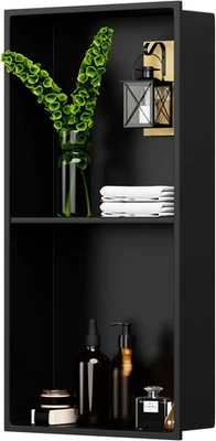 24  X 12  X 4  Stainless Steel Shower Niche Insert Tile Ready, Bathroom Wall Nic - Image 1 of 4