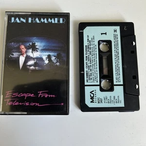 CASSETTE JAN HAMMER ESCAPE FROM TELEVISION UK 1987 testée excellent état - Photo 1/6