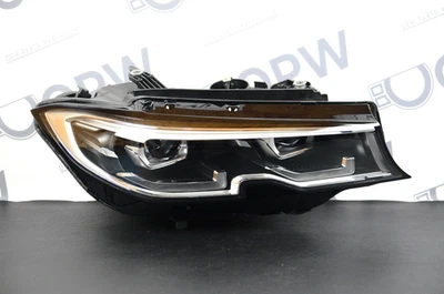 完美! 2019-2022 宝马 330i M340i G20 G21 自适应 LED 车头灯右右手原始设备制造商 — 第 1/4 张图片