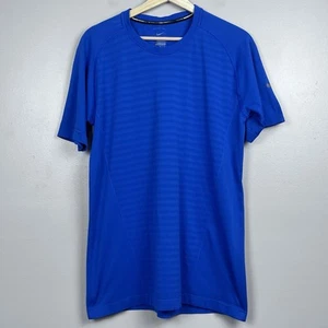 Nike Men's Dri-Fit Blue Vented Running T-Shirt 619953 Size L; Activewear, Gym - Picture 1 of 13