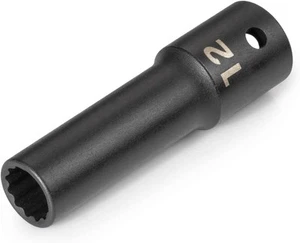 TEKTON 1/2 pulgada unidad x 12 mm de profundidad 12 puntos enchufe de impacto | SID23312 12  - Imagen 1 de 4