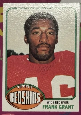 1976 Topps Frank Grant Washington Redskins #151 - Image 1 of 2