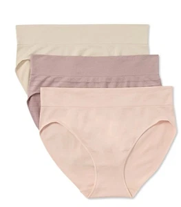 Warners Blissful Benefits Slips 2XL (20) Grabenfrei Bund Nahtlos Stretch 3er Pack - Bild 1 von 5