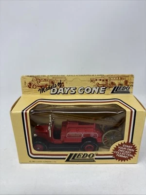 Lledo Models of Days Gone Ware 消防服务 1934 Dennis Engine 1983 压铸玩具 — 第 1/4 张图片