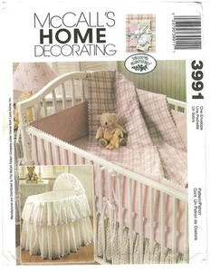 McCall's Home Decorating 3991 2003 Laura Ashley patrón de accesorios de guardería - Imagen 1 de 3