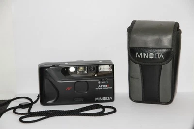 Minolta AF101R 35mm Film Compact Point & Shoot Camera . Tested. Free Warranty - Image 1 of 4