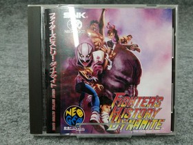 SNK Fighters History Dynamite Neo Geo CD Software