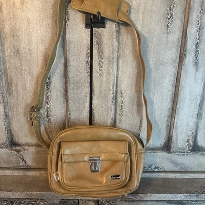 Bolso para cámara vintage de cuero sintético marrón Marsand Foto 1 de 4