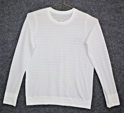 Lululemon Shirt Women 6 White Swiftly Breathe Long Sleeve Everyday Athleisure - Image 1 of 3