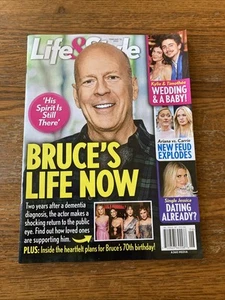 LIFE & STYLE February 10 , 2025 Magazine Bruce’s Life Now - Picture 1 of 6