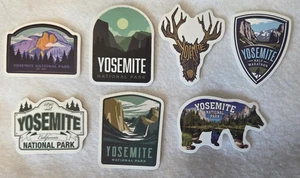 Yosemite National Park Vinyl Sticker Decal 2" U Pick Drop Down Menu Free Ship - Picture 1 of 15