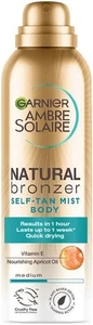 Garnier Ambre Solaire Natural Bronzer Quick Drying Body Self Tan Mist Medium UK - Picture 1 of 6