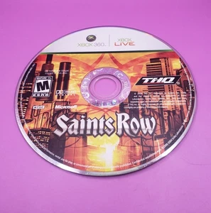 Saints Row – Xbox 360 – Tested Disc Only – Achievement Hunting - GTA Clone -  - Picture 1 of 3