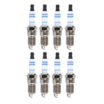 8 pc Bosch Double Iridium Spark Plugs for 1996-2000 Chevrolet K2500 5.0L zh - Image 1 of 4