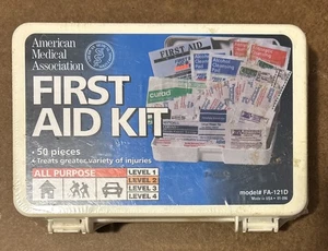 FIRST AID ONLY First Aid Kit- Model # FA-121D- 50 Pieces- SEALED!! - Picture 1 of 1