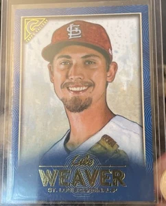 2018 Topps Gallery Baseball Luke Weaver #15 Blue Border Parallel /50 - Bild 1 von 3