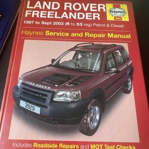 Haynes Land Rover Freelander 1997-2003 (R to 53 reg) Manual 3929 Petrol & Diesel - Picture 1 of 12
