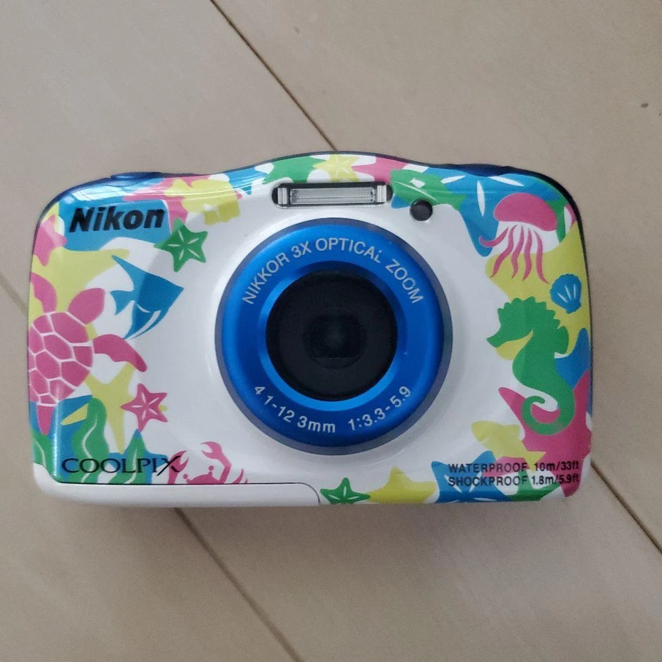 Nikon Digital Camera COOLPIX W100 Marine Ver Waterproof Impact resistant W100MR - Image 1 of 1
