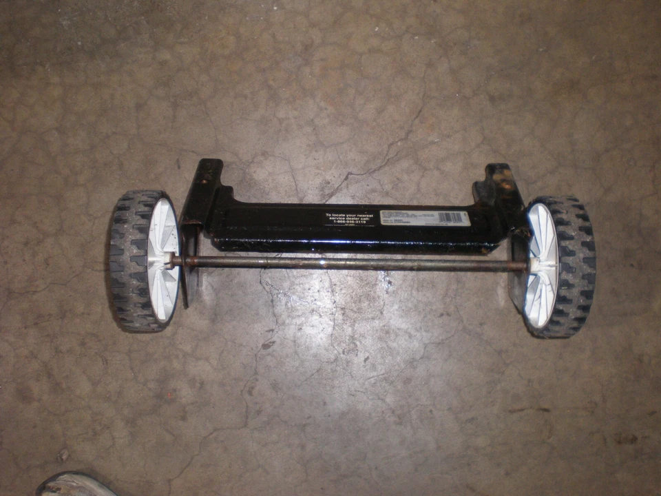 Genuine Toro 117-2306 6 in. Wheel Assembly 117-2339 axle — 第 1/1 张图片