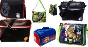 NOVELTY CHARACTER MESSENGER / HOLDALL OR LAPTOP SLEEVE BAGS HOLIDAY SPORT SCHOOL - Picture 1 of 4