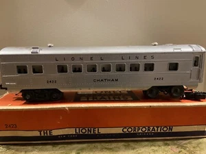 Vintage Lionel Lines 2422 "Chatham" Pullman Lionel Lines Passenger Car, Silver - Picture 1 of 10