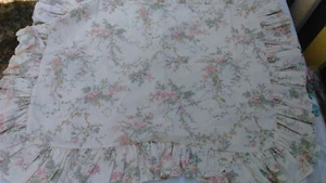 Vintage Ralph Lauren Long Meadow Standard Ruffled Pillow Sham-Gorgeous! - Picture 1 of 3