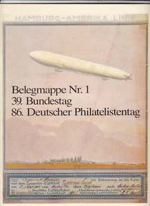 Belegmappe Nr. 1 39. Bundestag 86. D. Philatelistentag - Bild 1 von 5