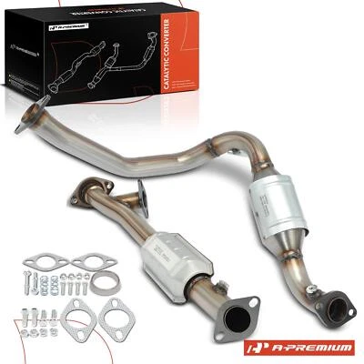 2x Catalytic Converter Rear Side for Toyota 4Runner 2003-2012 FJ Cruiser V6 4.0L - Image 1 of 4