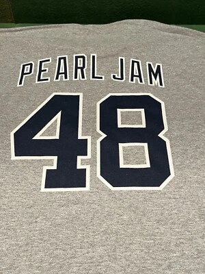 Футболка New York Yankees SGA Pearl Jam серая размер XL Eddie Vedder Anthony Rizzo - Изображение 1 из 3