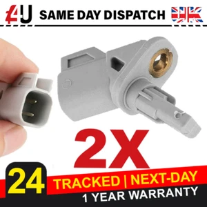 2X ABS SPEED SENSOR FOR VOLVO S60 S80 V70 V60 V70 XC6 XC70 II XC90 FRONT L & R - Picture 1 of 4