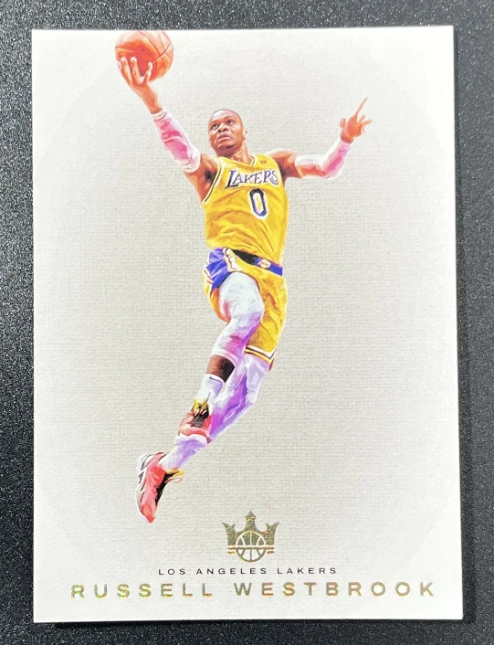 2021-22 Panini Court Kings Russell Westbrook Blank Slate Case Hit SSP #22