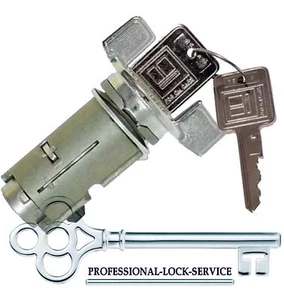 Chevy Monte Carlo Monza 79-89 Ignition Key Switch Lock Cylinder Tumbler 2 Keys - Bild 1 von 1