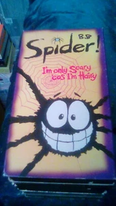 Spider! I'm Only Scary 'Cos I'm Hairy RARE Sterling (1995) VHS animation cartoon - Picture 1 of 2