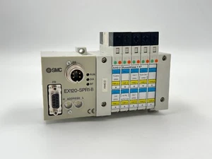 SMC EX120-SPR1-B PNEUMATISCHES KRÜMMERVENTIL / SCHNITTSTELLENEINHEIT Magnetventil - Bild 1 von 6