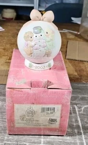 PRECIOUS MOMENTS I-CY POTENTIAL IN YOU 2003 BALL ORNAMENT 112875 REFURBISHED BOX - Picture 1 of 6