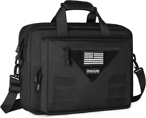 15-16 inch Tactical Laptop Messenger Shoulder Bag Notebook Carrying Sleeve Case - Picture 1 of 21