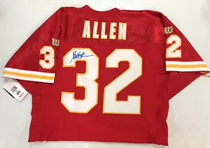 Authentic Wilson Proline Jersey KC Chiefs Marcus Allen #32 Signed w/ COA Sz 52 - Picture 1 of 2