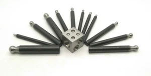 Juego de herramientas de modelado de metal para joyeros y bloques de cúpula de acero de 13 piezas - Imagen 1 de 2