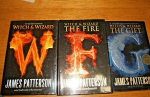 James Patterson Lot of 3 'WITCH and WIZARD' Novels (2 HC/DJ + PB) - Picture 1 of 1