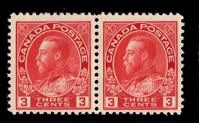   #109 pair Canada mint well centered - Image 1 of 2