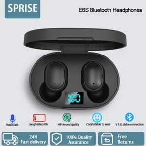 SPRISE A6S Earbuds Portable Bluetooth Earphone TWS Wireless - Picture 1 of 19