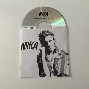 MIKA - SNIPPET SAMPLER 4 TITRES - RARE PROMO CD !!! - Imagen 1 de 2