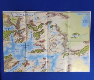 Forgotten Realms Karte von Faerun (oben rechts) - AD&D D&D - Bild 1 von 2