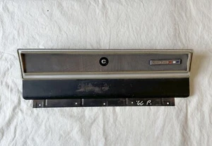 1966 Plymouth Sport  Fury Glove Box Door with Plastic Trim - Picture 1 of 8