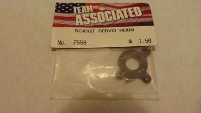 Team Associated #7559 RC10GT Throttle/ Brake Servo Horn  NIB - Image 1 of 2